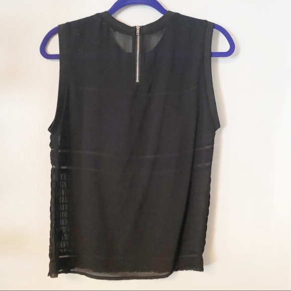 NIKKI LUND Black Sleeveless Top Blouse NWT - Picture 3 of 6